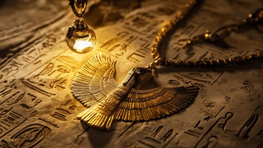 Le Pendule de Thot Couleur Or : Un Outil Divinatoire Ancestral aux Vibrations Solaires